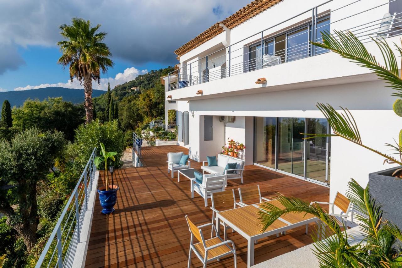 Vistazur Luxueux Appartement Avec Terrasse Et Piscine Le Le Rayol-Canadel-sur-Mer Exterior foto