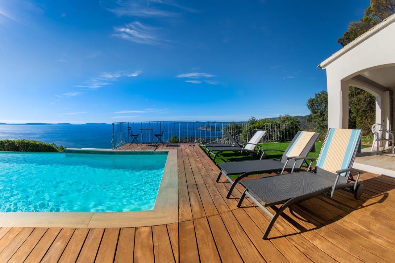 Vistazur Luxueux Appartement Avec Terrasse Et Piscine Le Le Rayol-Canadel-sur-Mer Exterior foto